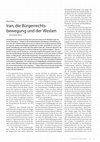Research paper thumbnail of Iran, die Bürgerrechtsbewegung und der Westen: Zehn Thesen [Iran, the civil rights movement and the West: Ten theses]