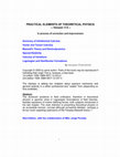 PDF) Theoretical Physics 1 Classical Mechanics