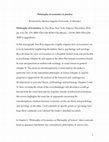 Research paper thumbnail of Review of Don Ross (2014) Philosophy of Economics