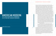 Research paper thumbnail of American Modern: The Chicago School and the International Style at New York’s Museum of Modern Art