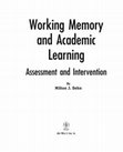 週刊誌 Working Memory and Academic Learning Amazon.com: Working Memory and Academic Learning: Assessment
