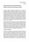 Research paper thumbnail of Pasts and Futures of 1970s Film Theory