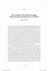 Research paper thumbnail of Müller, Birgit 2013 “The Struggle about the Canadian Wheat Board: Taking Freedom and Democracy to Market” in: Carole Counihan and Valeria Siniscalchi, 2013, Food Activism: Agency, Democracy and Economy, London : Berg Publishers 