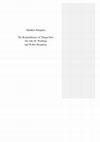 Research paper thumbnail of The Remembrance of Things Past. On Aby M Warburg and Walter Benjamin
