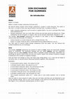 PDF) Ion Exchange: Science and Technology