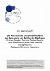 Research paper thumbnail of Wachendorff, Irmi (2014): Die Konstruktion und Dekonstruktion der Bedeutung von Zeichen im Stadtraum. In: LINSE (Linguistik-Server Essen). Universität Duisburg-Essen, Fakultät für Geisteswissenschaften / Germanistik/Linguistik.