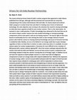 Research paper thumbnail of Drivers for US-India Nuclear Partnership