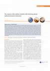 Research paper thumbnail of Ten reasons why carbon markets will not bring about radical emissions reduction