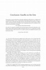 Research paper thumbnail of Conclusion: Gandhi on the Gītā