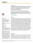 Research paper thumbnail of  A Wider Pelvis Does Not Increase Locomotor Cost in Humans, with Implications for the Evolution of Childbirth