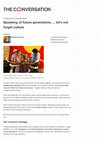 Research paper thumbnail of [News article] Speaking of future generations... let's not forget culture