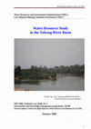 Research paper thumbnail of Water Resource Study (Scenario of Flow change) in the Xekong River Basin