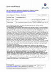 Research paper thumbnail of THESIS ABSTRACT: The Transformative Impact of the Slave Trade on the Roman World, 580-720