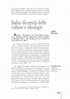 Research paper thumbnail of India: diversità delle culture e ideologie