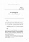 Research paper thumbnail of İbn Kemmûne’nin Ahlâk ve Siyaset Düşüncesi [The Ethical and Political Thought of Ibn Kammūna]