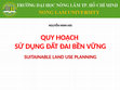 Research paper thumbnail of Sustainable Land Use Planning