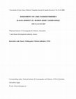 Research paper thumbnail of ASSESSMENT OF LAKE NASSER FISHERIES