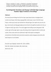 Research paper thumbnail of Stamp, R., Schembri, A., Fenlon, J. & Rentals, R. (2015) Sociolinguistic variation and change in British Sign Language number signs: Evidence of levelling?