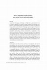 Research paper thumbnail of Deux théories stoïciennes des affections préliminaires (Revue de philosophie ancienne)