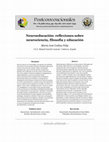 Research paper thumbnail of Neuroeducación: reflexiones sobre neurociencia, filosofía y educación
