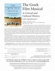 Research paper thumbnail of The Greek Film Musical: A Critical and Cultural History
