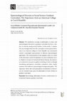 Research paper thumbnail of Epistemological Diversity in Social Science Graduate Curriculum: The Experience from an American College in Czech Republic