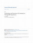 Research paper thumbnail of Technology and Narratives of Continuity in Transgender Experiences