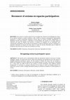 Research paper thumbnail of Reconocer el sexismo en espacios participativos