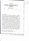 Research paper thumbnail of Religion and Spirituality in Tourism