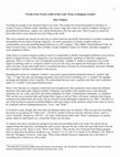PDF) Water from the Sacred Well Further Explorations in the