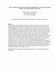 Research paper thumbnail of Why are citizens in post-communist countries less politically active than in West European societies? The contextual impact of social trust