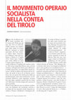 Research paper thumbnail of Il movimento operaio socialista nella Contea del Tirolo, in: Nuovi Argomenti, n. 8/9, Agosto-Settembre 2015, pp. 21-26.
