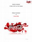 Research paper thumbnail of Assignment on Coca-Cola Company