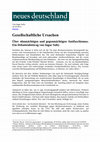 Research paper thumbnail of Ohnmächtiger und gegenmächtiger Antifaschismus: Kritik der hilflosen Eliten-Reaktion auf Pegida, AfD und Co. [Powerless and Counter-Power Antifascism: Critique of the Elites' Helpless Response to the Far Right]