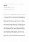 Research paper thumbnail of Would I Lie to You? Researching Audience Attitudes to, and Uses of, the Promotional Trailer Format (2014) International Journal of Media & Cultural Politics  (Vol 10 issue.1) 