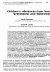 PDF) Theory of mind: How children understand others' thoughts and