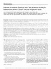 Research paper thumbnail of Patterns of Antibiotic Exposure and Clinical Disease Activity in inflammatory bowel disease: A 4 year Prospective Study