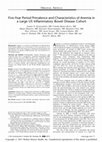 Research paper thumbnail of Five-Year Period Prevalence and Characteristics of Anemia in a Large US Inflammatory Bowel Disease Cohort