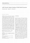 Research paper thumbnail of aMM: Towards adaptive ranking of multi-modal documents