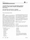 Research paper thumbnail of Association Between Long-Term Lipid Profiles and Disease Severity in a Large Cohort of Patients with Inflammatory Bowel Disease
