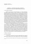 Research paper thumbnail of Frassine M., Naponiello G., De Francesco S., Asta A. 2015, RAPTOR 1.1. Archeologia nella “pratica”: dai progetti alla documentazione di scavo, in Serlorenzi M., Leoni G. (eds.), SITAR, Atti del III Convegno Internazionale (Roma, 2013), «Archeologia e Calcolatori», Supplemento, 7, pp. 169-178.