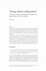 Research paper thumbnail of "Going ashore in Byzantium". On border crossings in Swedophone travelogues from Mount Athos in the 1950s and 60s