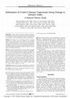 Research paper thumbnail of Delineation of Crohn's Disease Trajectories Using Change in Lémann Index: A Natural History Study