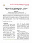 PDF) A Frequency Dictionary