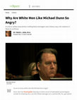 Research paper thumbnail of Why are White Men So Angry?