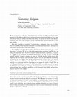 Research paper thumbnail of Narrating Religion
