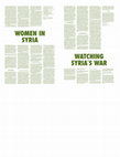 Research paper thumbnail of Women in Syria