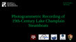 Research paper thumbnail of Photogrammetric Recording of 19th-century Lake Champlain Steamboats