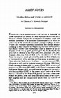 Research paper thumbnail of "Girdles, Belts, and Cords in Chaucer's <General Prologue>" (1986)