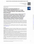 Research paper thumbnail of Prevalence and Characteristics of  Extra-intestinal Manifestations in a Large  Cohort of Greek Patients with Inflammatory Bowel Disease